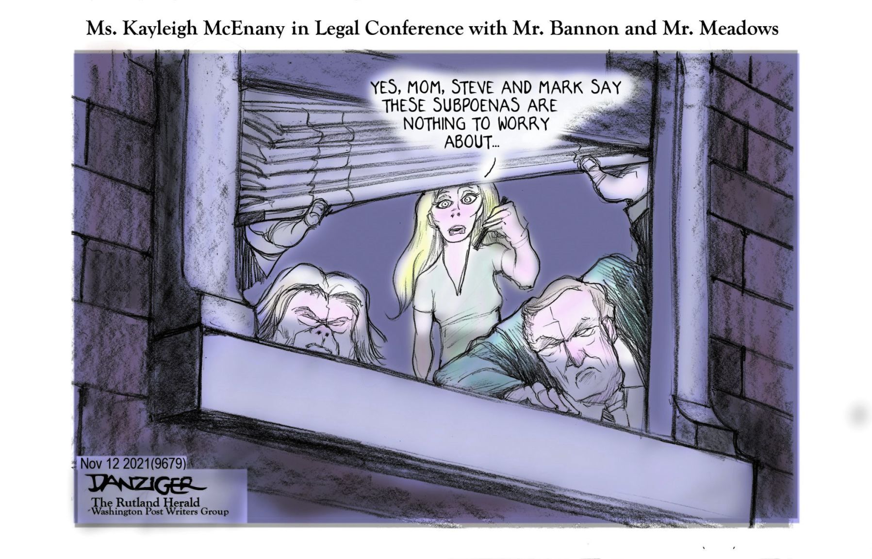 Jeff Danziger cartoon